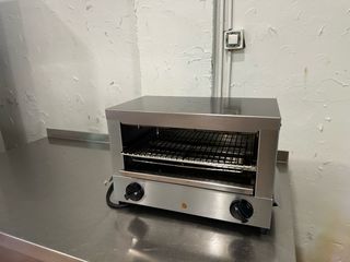 Tostadora industrial acero inoxidable