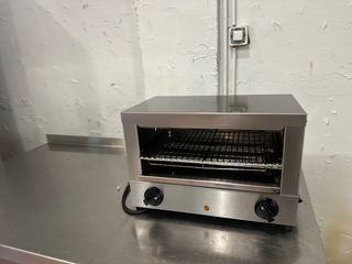Tostadora industrial acero inoxidable