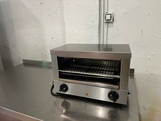 Tostadora industrial acero inoxidable
