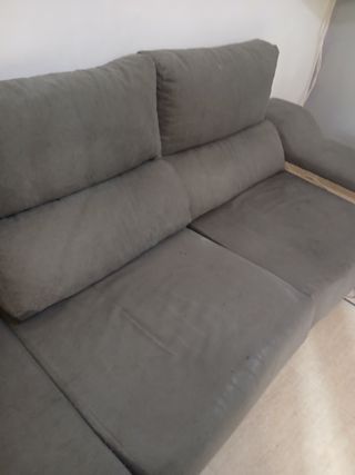 Sofá Chaiselongue Gris
