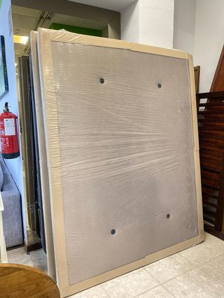 BASES TAPIZADAS PARA COLCHON DE 150X190 NUEVAS