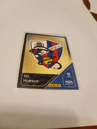 Cromo SD Huesca Paco Buyo 20/21 Firmado