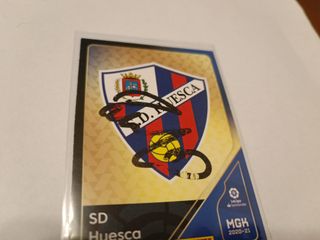 Cromo SD Huesca Paco Buyo 20/21 Firmado