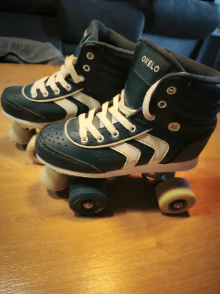 Patines Oxelo 4 Ruedas Talla 35