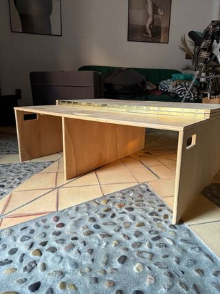 Mueble Camper Plegable Madera y Colchón