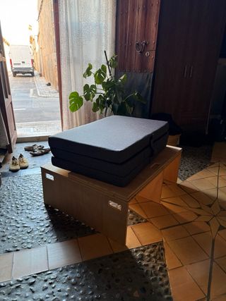 Mueble Camper Plegable Madera y Colchón