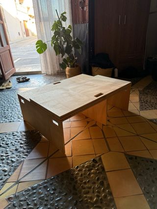 Mueble Camper Plegable Madera y Colchón