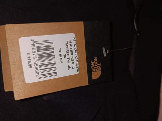 pantalon the north face talla 38-xl de hombre