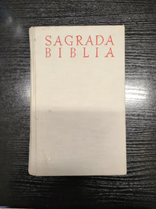 Sagrada Biblia versión crítica texto Hebreo y Grie