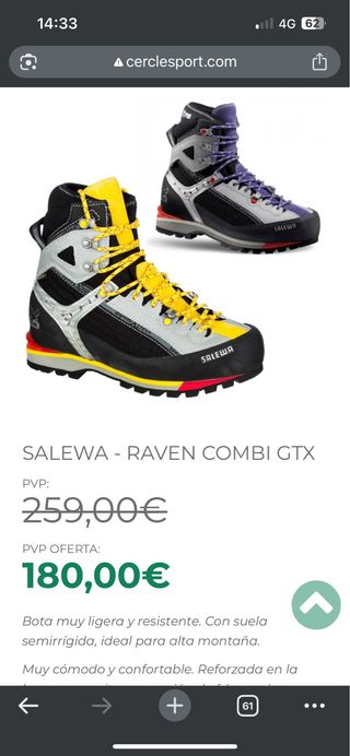 Stivali Salewa RavenCombi GTX