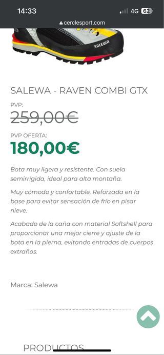 Stivali Salewa RavenCombi GTX