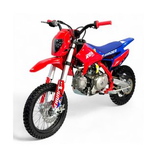 Pit Bike 110cc Semiatomática Roja