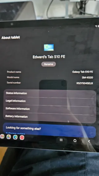 Samsung Galaxy Tab S10 FE