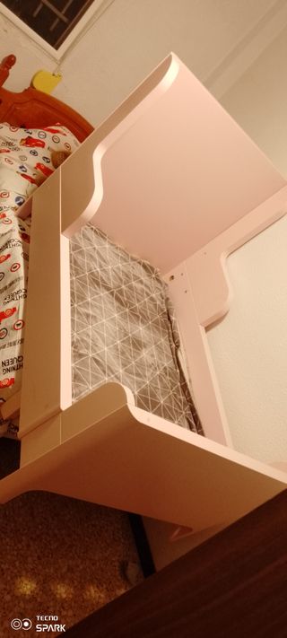 Cama infantil rosa