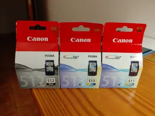 Inchiostri Canon PIXMA 512 e 513