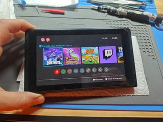 Reparación de Nintendo Switch para Ainhoa.
