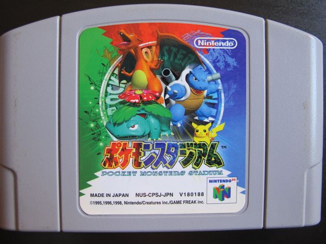 Pokémon Stadium N64 (J) Pocket Monsters completo
