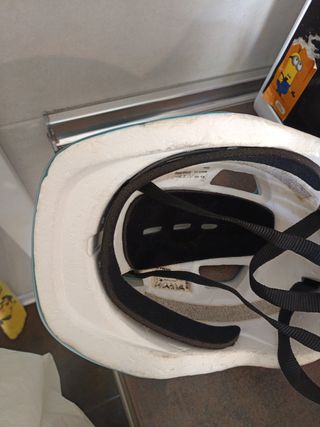 Casco bici infantil azul 53-56 cm, 2 unidades