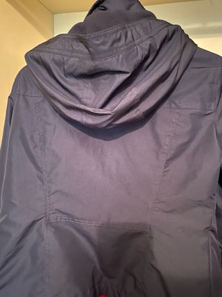 Abrigo Hollister Azul Marino Talla S