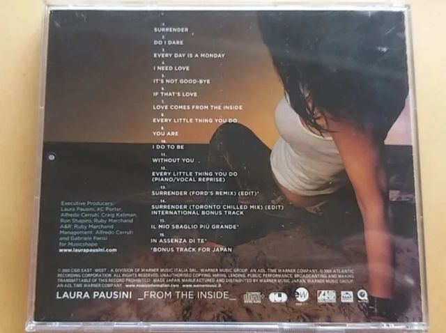 Japon Laura Pausini From The Inside