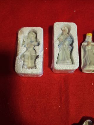 Belén de porcelana figuras