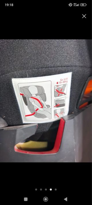 Sillas coche Cybex Grupo II-III Silver.