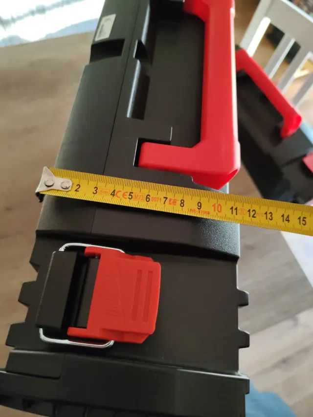 Valigetta Milwaukee M18 FIW2 vuota