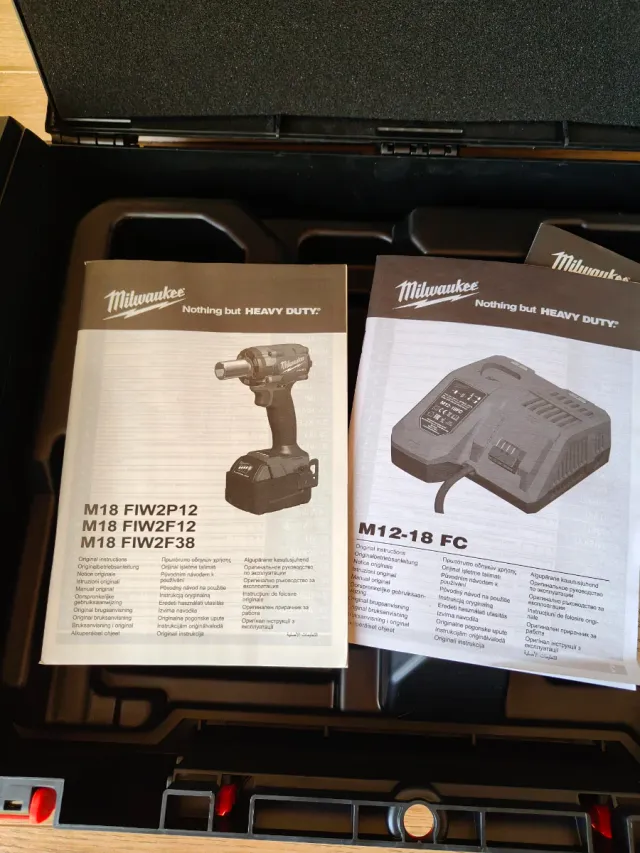 Valigetta Milwaukee M18 FIW2 vuota