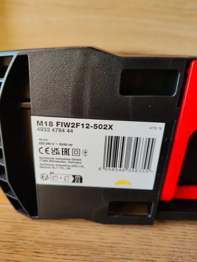 Valigetta Milwaukee M18 FIW2 vuota