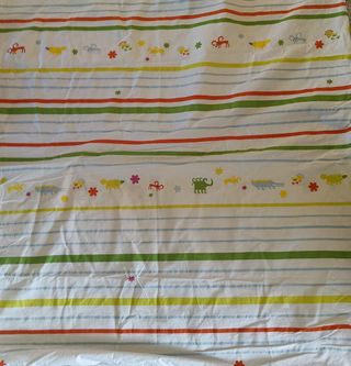 Edredón cuna 100x120 cm Fibra Hueca y funda Ikea