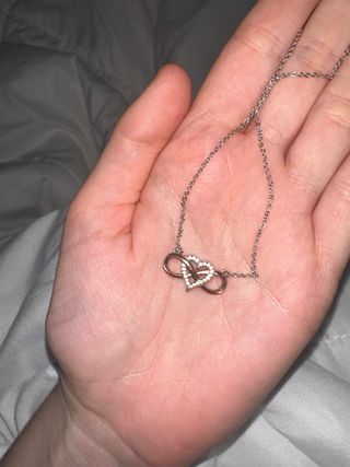 Collar Corazón Infinito
