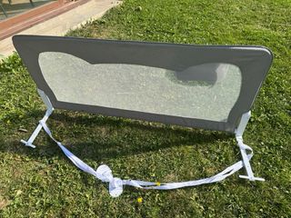 Barrera de Cama Infantil Lionelo Gris