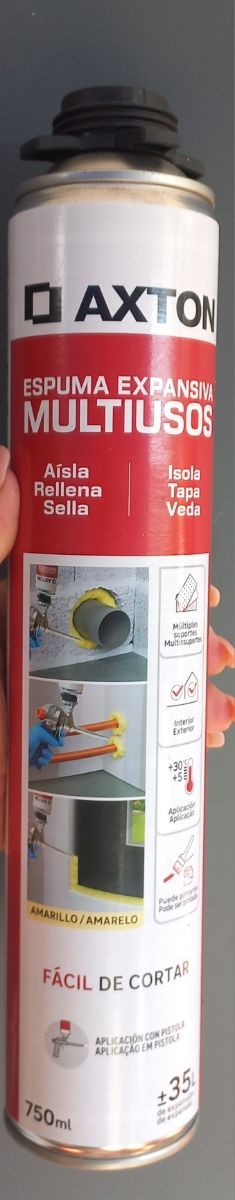 Espuma Expansiva Axton Multiusos 750ml
