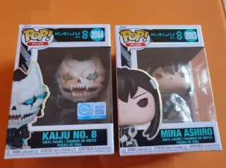 Pack Funko Pop! Kaiju No. 8 y Mina Ashiro