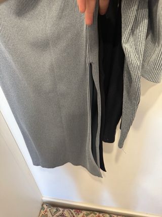 Conjunto falda y camiseta Lefties gris