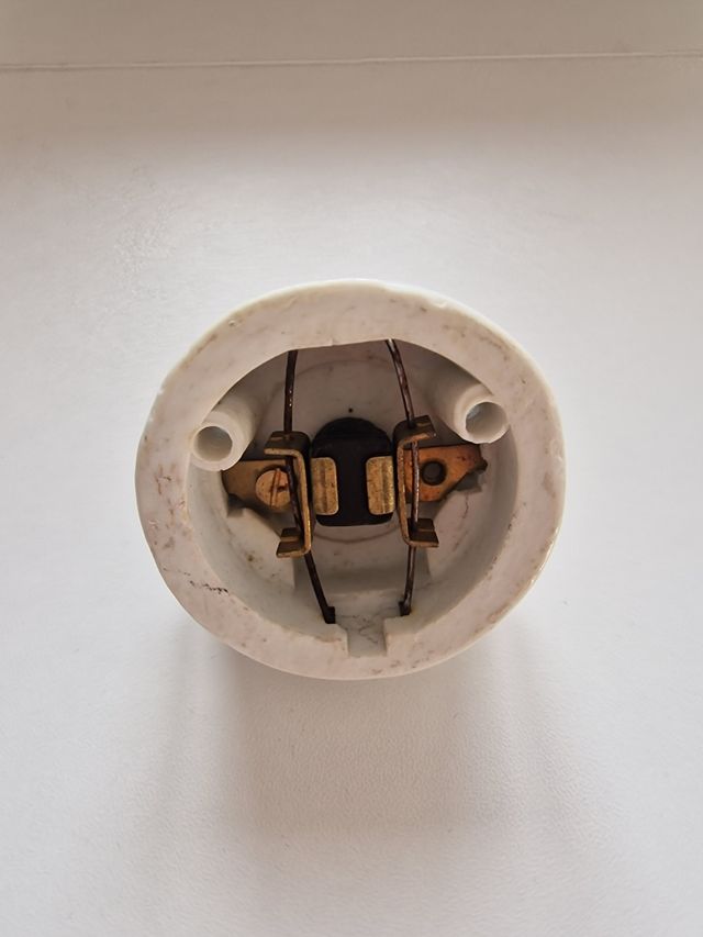 Interruptor vintage cerámica 6A 125V