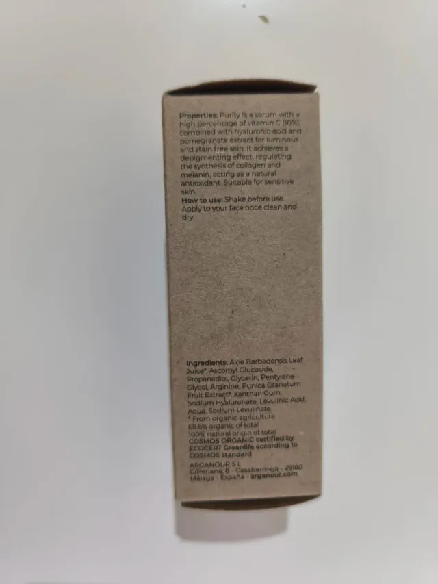 Sérum Facial Arganour Vitamina C