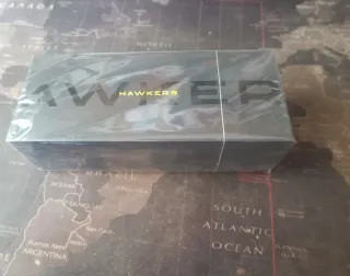 Gafas de sol Hawkers negras y plateadas