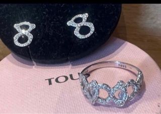 Conjunto Tous Diamantes Nuevo con Certificado