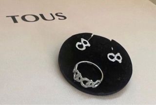 Conjunto Tous Diamantes Nuevo con Certificado