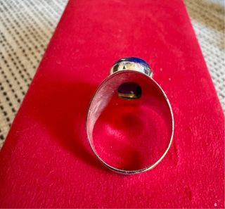 Anillo Plata y Lapislázuli