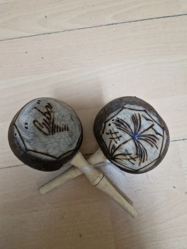 Maracas Artesanales Cuba