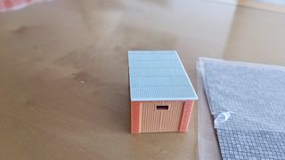 Treno H0: accessori per modellini, garage, lampioni, albero...