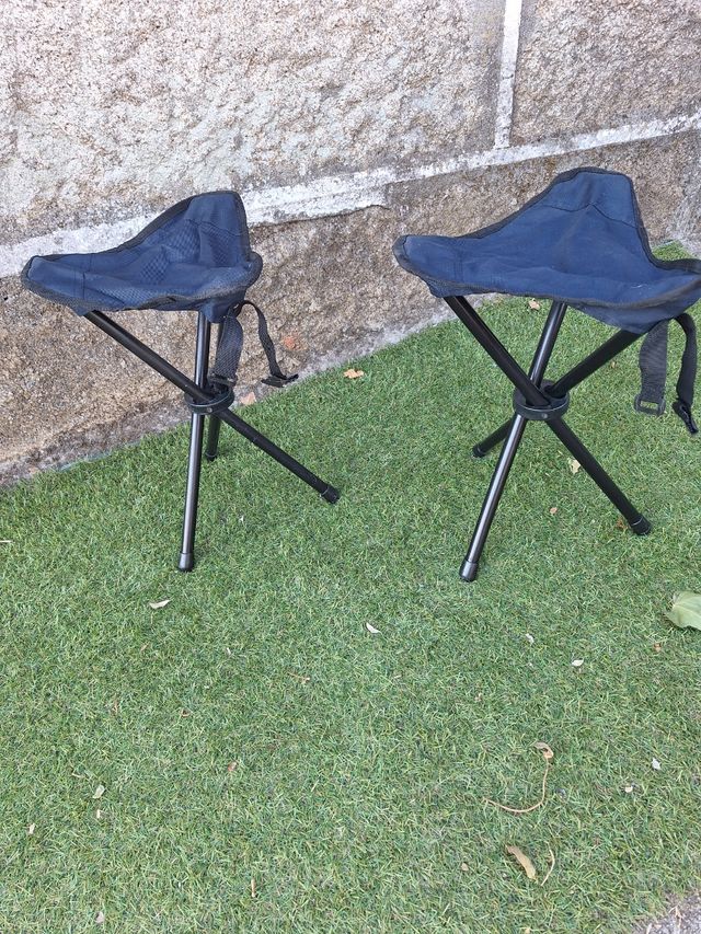 2 sedie da montagna portatili + 1 fodera