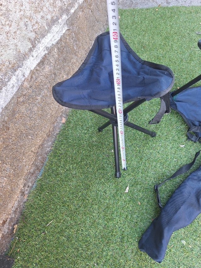 2 sedie da montagna portatili + 1 fodera