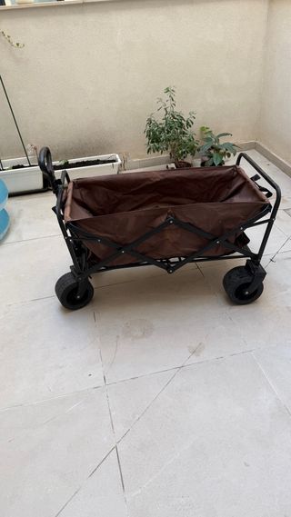 Carrito de playa plegable