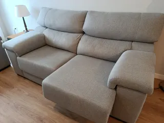 Conjunto de DOS sofás (3+2) gris claro