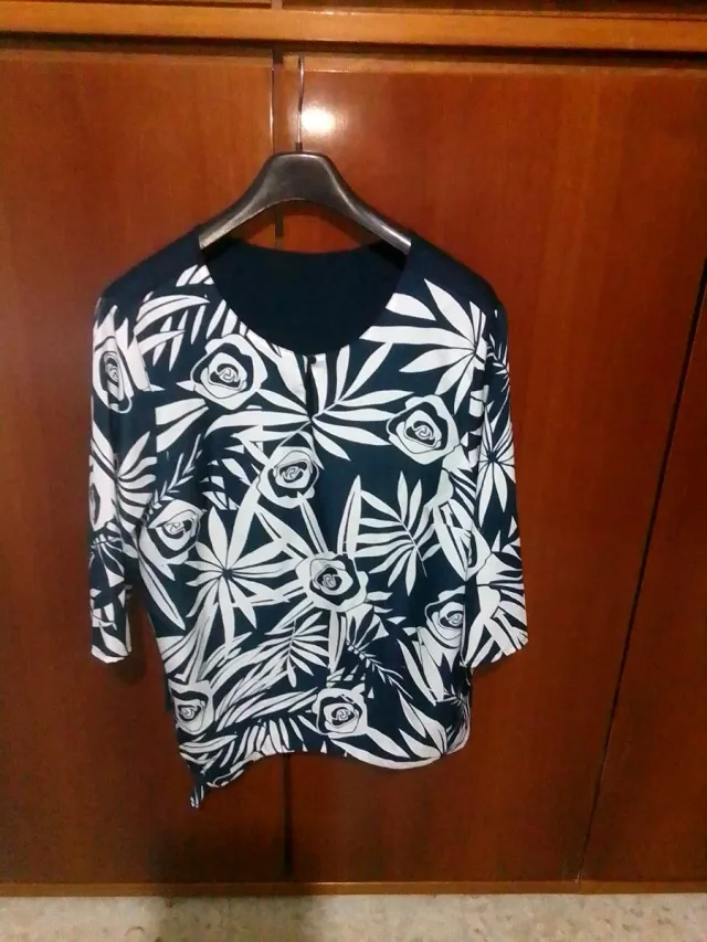 Casacca donna fantasia floreale