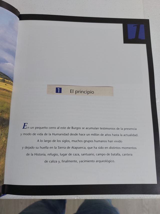 Libro Atapuerca: Un millón de años de historia