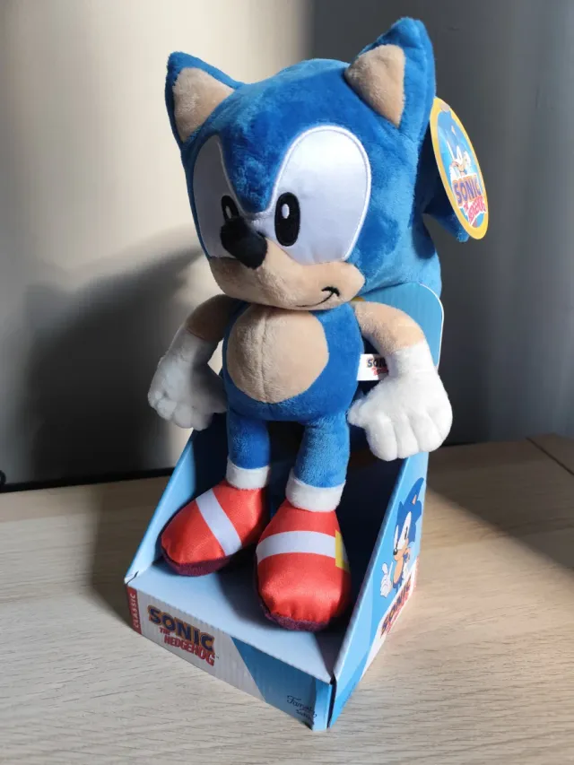 Peluche Sonic Clásico 30cm Nuevo